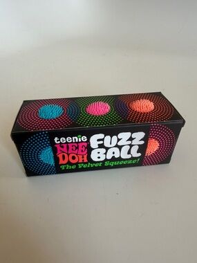 NeeDoh Teenie Fuzz Ball Velvet Squeeze Toy